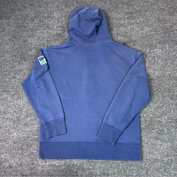 Seattle Seahawks Mens Small Blue Striker Full Zip Premium Hoodie Jacket - Picture 7 of 12